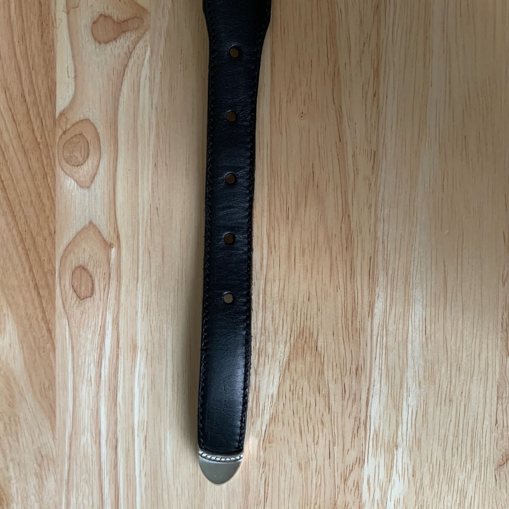 Fossil Black Leather Belt - Picture 10 of 11